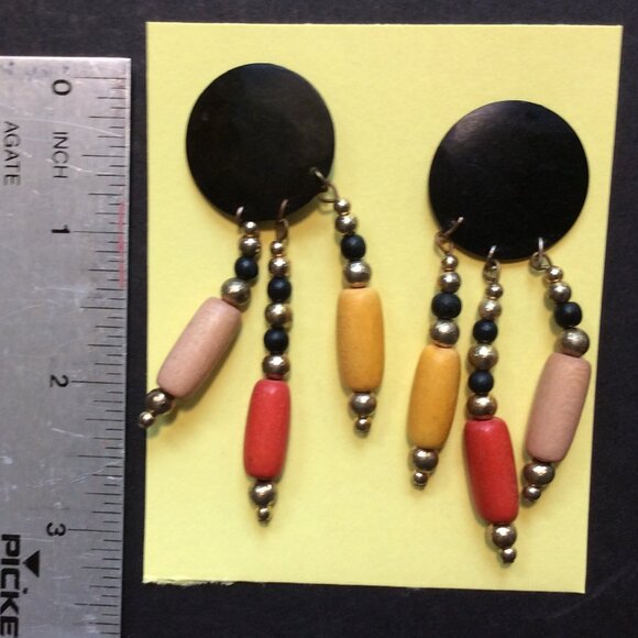 Rock that '80s Vibe with these Fun Earrings!  #RetroChic #VintageGlam #Bodacious - Picture 2 of 2